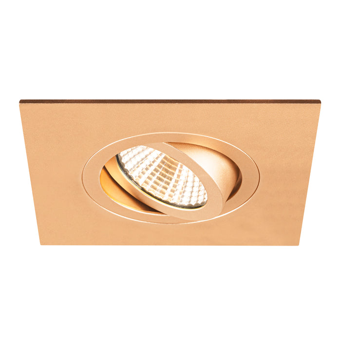 Bottom view product picture of SLV NEW TRIA® 75 XL, ceiling installation ring, L: 11 W: 11 H: 2.6 cm, rose gold
