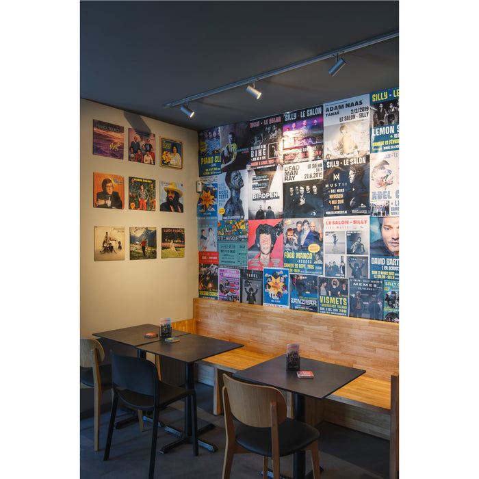 Ambient picture of SLV Aluminium NOBLO® SPOT, 1~ spot, round, 3000K, 6W, trailing-edge phase, 32°, grey