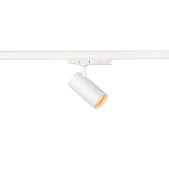 View from the right side product picture of SLV Aluminium Trackspot V 3Ph., 10/15/20W 927/930/940 24°-60° white