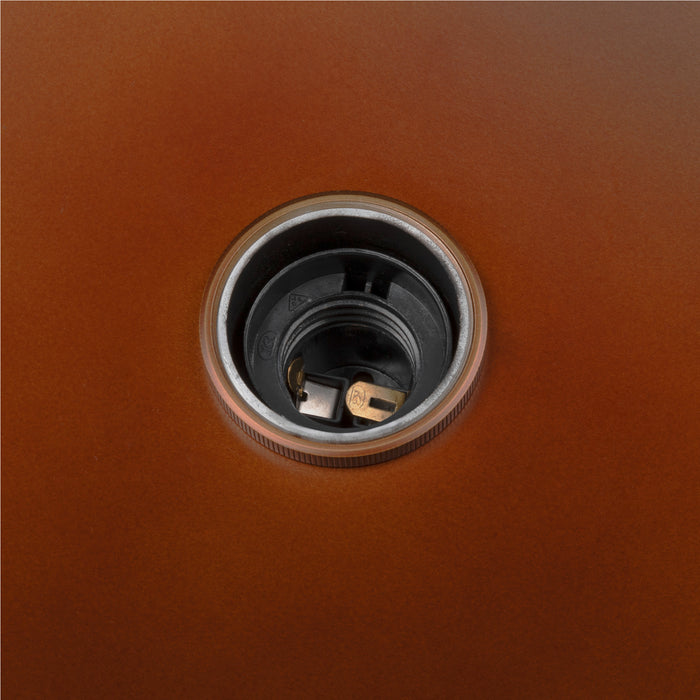 View from the left side product picture of SLV LALU®, Lampshade, E27 Base, Mix&Match, H:3.5 cm, bronze