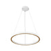 Bottom view product picture of SLV ONE CUBE, pendant light, 300cm, 3000K, DALI 2, Touch, white