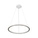 Bottom view product picture of SLV ONE CUBE, pendant light, 300cm, 4000K, DALI 2, Touch, white