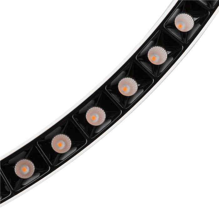 Sloping product picture of SLV ONE CUBE, pendant light, 300cm, 4000K, DALI 2, Touch, white