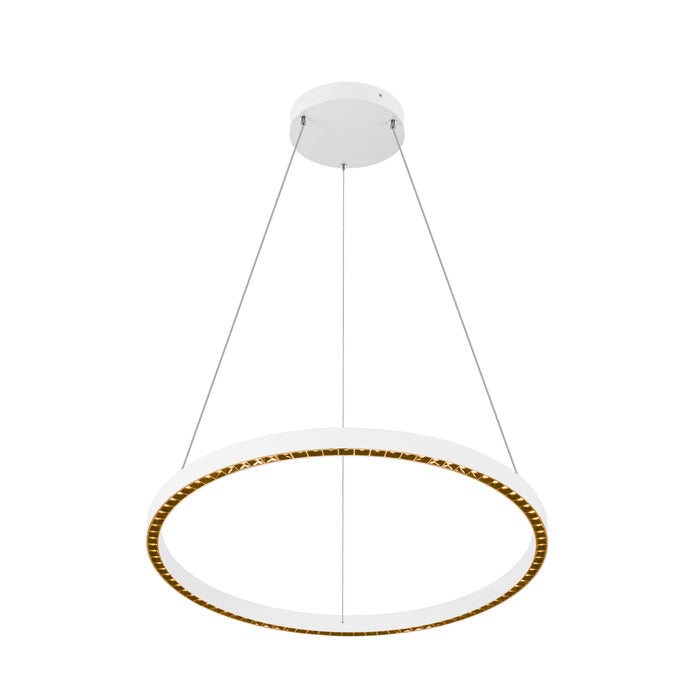ONE CUBE UP/DOWN, pendant light, 300cm, 3000K, DALI 2, Touch, white