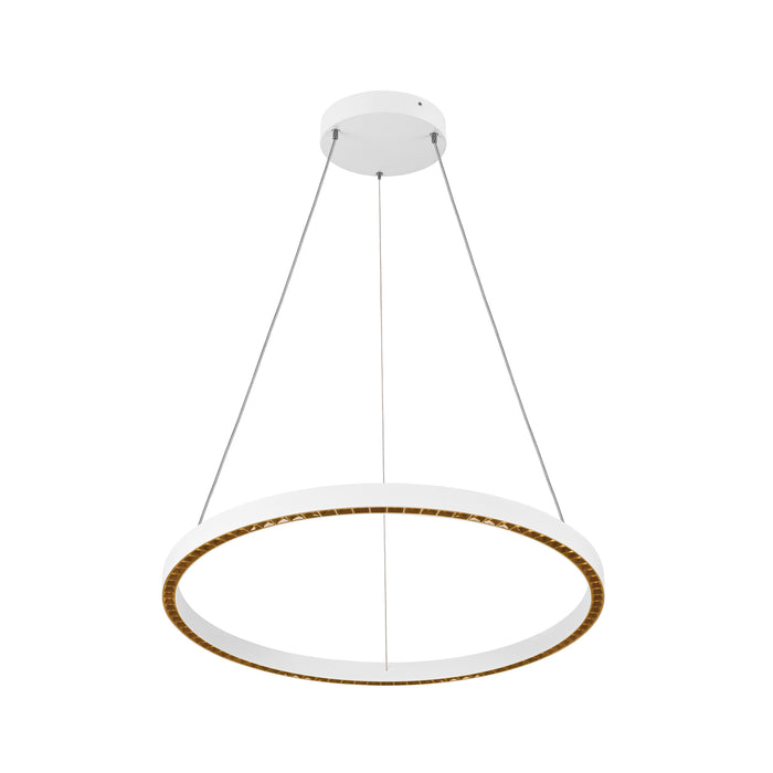 Bottom view product picture of SLV ONE CUBE UP/DOWN, pendant light, 300cm, 3000K, DALI 2, Touch, white