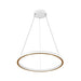 Bottom view product picture of SLV ONE CUBE UP/DOWN, pendant light, 300cm, 3000K, DALI 2, Touch, white