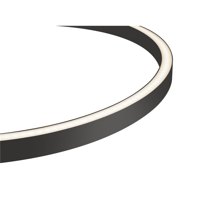 Sloping product picture of SLV ONE CUBE UP/DOWN, pendant light, 300cm, 4000K, DALI 2, Touch, black