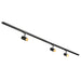 Back view product picture of SLV Aluminium NOBLO® SPOT, track system set, round, 2700K, 19W, trailing-edge phase, 32°, black