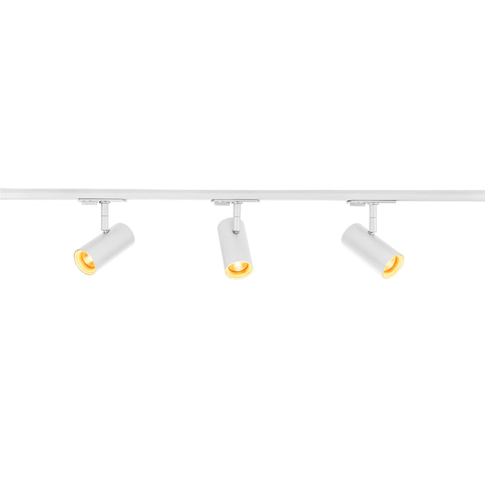 Bottom view product picture of SLV Aluminium NOBLO® SPOT, track system set, round, 2700K, 19W, trailing-edge phase, 32°, white