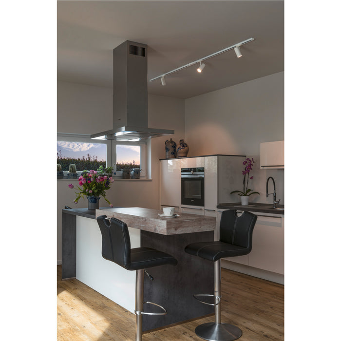 Ambient picture of SLV Aluminium NOBLO® SPOT, track system set, round, 2700K, 19W, trailing-edge phase, 32°, white