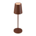 Front view product picture of SLV VINOLINA TWO, table lamp, battery-powered, IP65, 2200/2700/3000K, TOUCH, rust
