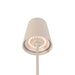 Sloping product picture of SLV VINOLINA TWO, table lamp, battery-powered, IP65, 2200/2700/3000K, TOUCH, beige