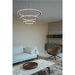 SLV 1007701 ONE FLAT, pendant light, triple, 300 cm, 2700/3000 K, DALI 2, Touch, black (MD20)