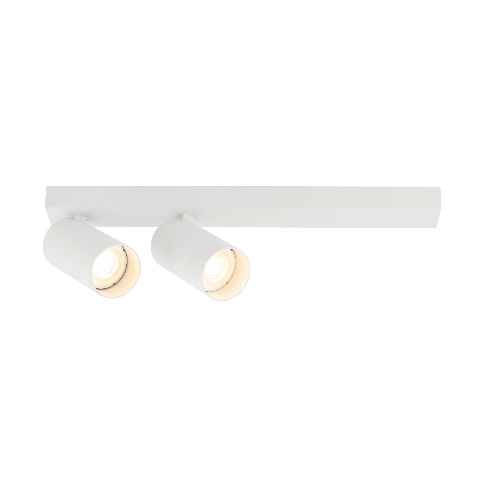 Detailed view product picture of SLV KAMI, ceiling-mounted light, double, long, 2x max. 10W, GU10, white