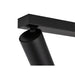 Back view product picture of SLV KAMI, ceiling-mounted light, double, long, 2x max. 10W, GU10, black