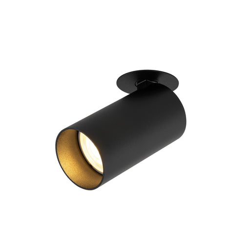 SLV Aluminium KAMI, recessed ceiling light, 1x max. 10W, GU10, black