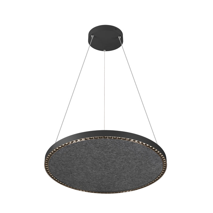 View from the left side product picture of SLV ONE CUBE UP/DOWN, pendant light, 300cm, 4000K, DALI 2, Touch, black