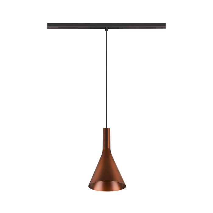 Top view product picture of SLV LALU® CONE 15, Lampshade, Mix&Match, H:17 cm, bronze
