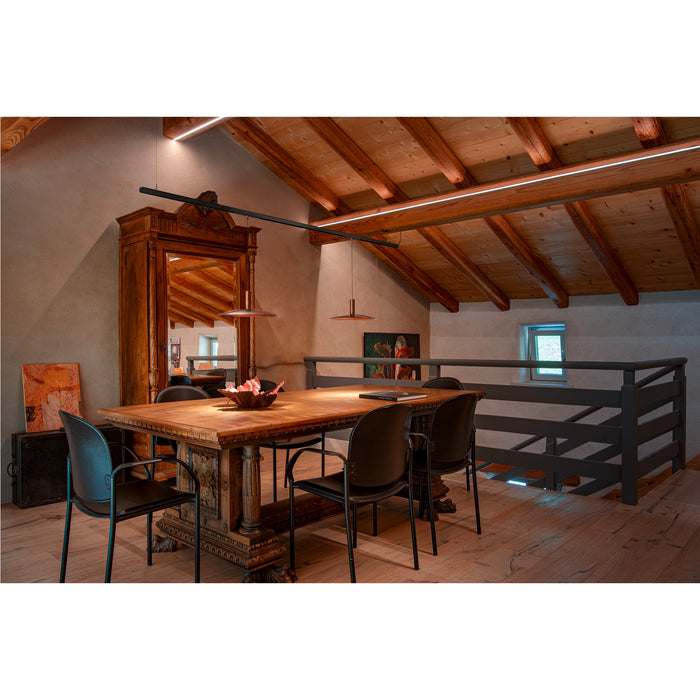 SLV 1007747 LALU, pendant light, 48V, Led Base, Mix&Match, 150 cm, 8 W, 3000 K, DALI, bronze (MD20)