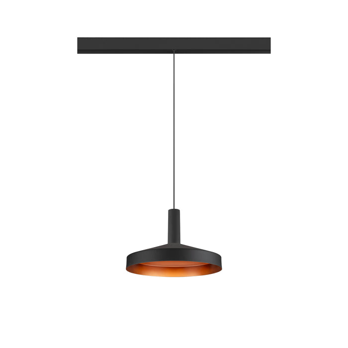 Sloping product picture of SLV LALU® TETRA 24, Lampshade, Mix&Match, H:6.7 cm, black