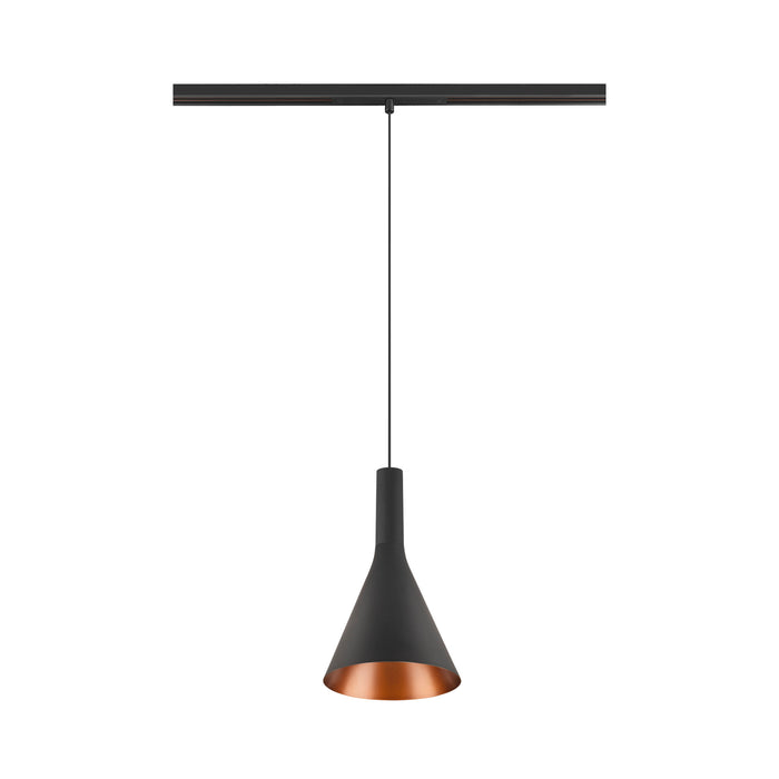 Detailed view product picture of SLV LALU® CONE 15, Lampshade, Mix&Match, H:17 cm, black
