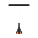 Sloping product picture of SLV LALU® CONE 15, Lampshade, Mix&Match, H:17 cm, black