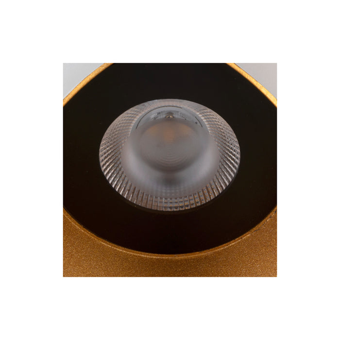 Bottom view product picture of SLV MODELA, wall light, up/down, 2700K, PHASE, white/gold