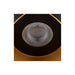 Bottom view product picture of SLV MODELA, wall light, up/down, 2700K, PHASE, black/gold
