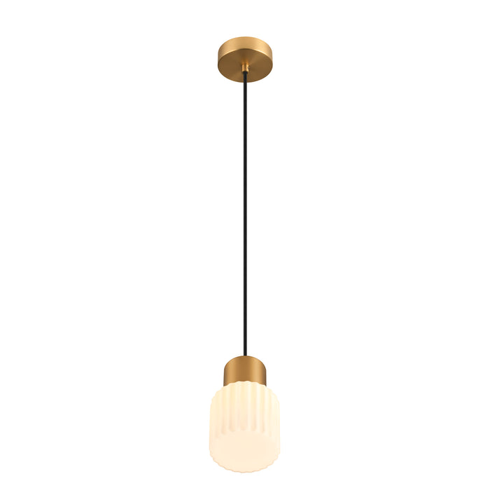 Front view product picture of SLV VARYT, pendant light, 150cm, E14, 6W, brass
