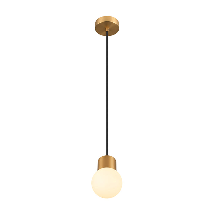 VARYT, pendant light, 150cm, E14, 6W, brass