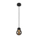 Back view product picture of SLV VARYT, pendant light, 150cm, E14, 6W, black