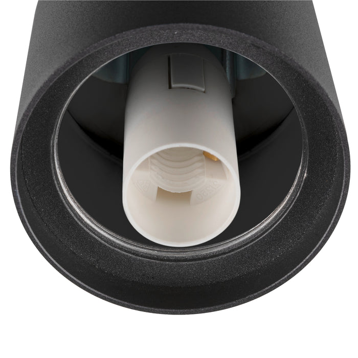 Sloping product picture of SLV VARYT, pendant light, 150cm, E14, 6W, black