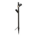 SLV HELIA SLIM Pole, double, LED outdoor free-standing light, black IP65 3000K