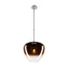 SLV PANTILO CONVEX 40, pendant light, 150cm, E27, max. 40W, copper