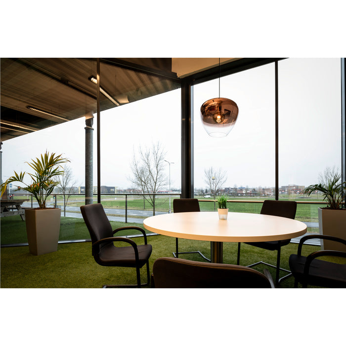 Ambient picture of SLV PANTILO CONVEX 40, pendant light, 150cm, E27, max. 40W, copper