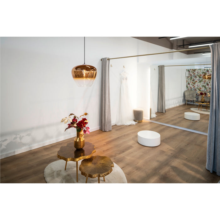 SLV 1007876 PANTILO CONVEX 40, pendant light, 150 cm, E27, max. 40 W, copper (MD02)