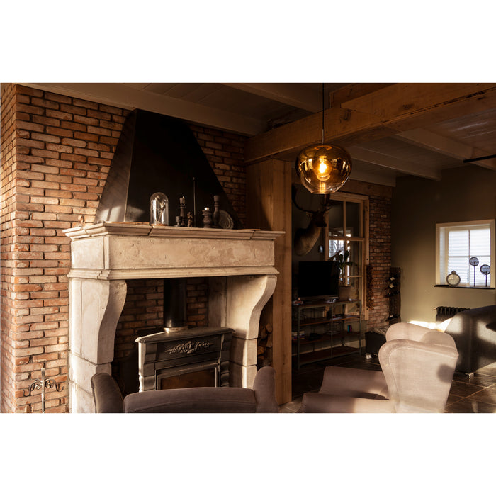 Ambient picture of SLV PANTILO CONVEX 40, pendant light, 150cm, E27, max. 40W, gold