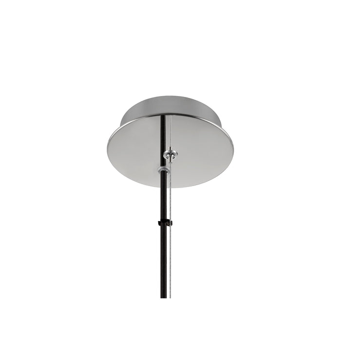 Back view product picture of SLV PANTILO CONVEX 40, pendant light, 150cm, E27, max. 40W, white