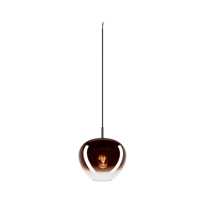 PANTILO CONVEX 29, pendant light, 250cm, E27, max. 40W, copper