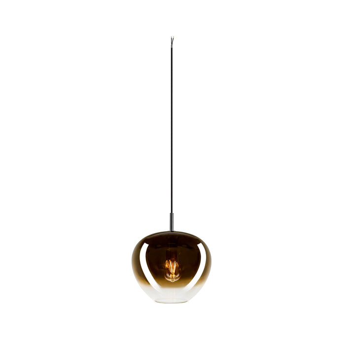 PANTILO CONVEX 29, pendant light, 250cm, E27, max. 40W, gold