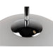 Bottom view product picture of SLV PANTILO CONVEX 29, pendant light, 250cm, E27, max. 40W, white