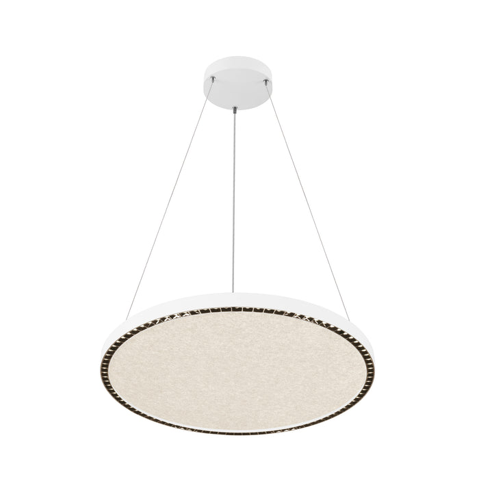 Back view product picture of SLV ONE CUBE, pendant light, 300cm, 4000K, DALI 2, Touch, white