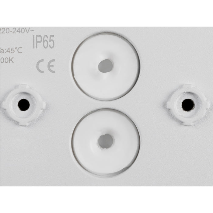 Detailed view product picture of SLV D-RING M, wall light, PHASE, 2700/3000K, PHASE, IP65, white