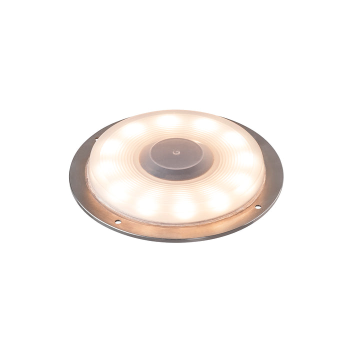 Back view product picture of SLV BIG PLOT module, stainless steel 316L, 3000K