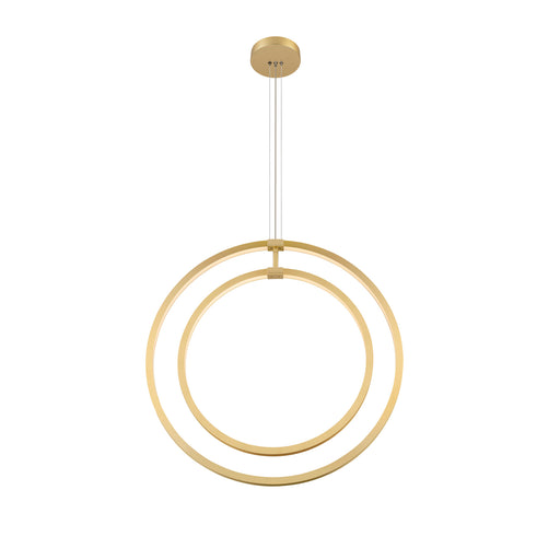 SLV ONE VERTICAL PD, pendant light, 180cm, 2700/3000K, PHASE, brass