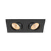 Detailed view product picture of SLV NEW TRIA® 155, DOUBLE LED module, 3000K, 38°, PHASE, black