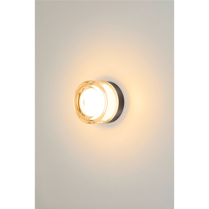 Ambient picture of SLV CYFT WAVE, wall- and ceiling-mounted light, 2700/3000/4000K, 6.5W, PHASE, black