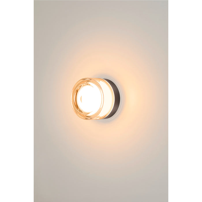 Similar figure of SLV CYFT WAVE, wall- and ceiling-mounted light, 2700/3000/4000K, 6.5W, PHASE, black