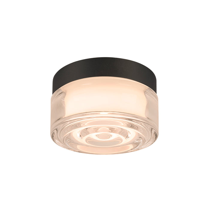 Front view product picture of SLV CYFT WAVE, wall- and ceiling-mounted light, 2700/3000/4000K, 6.5W, PHASE, black