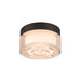 Front view product picture of SLV CYFT WAVE, wall- and ceiling-mounted light, 2700/3000/4000K, 6.5W, PHASE, black